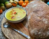 Une image de l'étape 6 de 🫜🧄Velouté 🌶️brocolis 🥦 couleurs d’automne 🫚🥕.