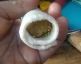 Foto langkah ke 6 dari resep Banana roll cake (versi roti tawar).