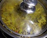 A picture of step 3 of Cluster beans dry sabji.