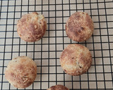 Foto del paso 3 de la receta: Pancitos de queso y nuez sin harina, sin balanza y muuuy fáciles