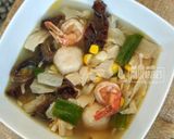 Foto langkah ke 6 dari resep Sup Kembang Tahu.