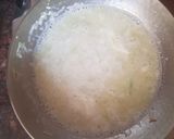 A picture of step 3 of Lauki ka halwa.