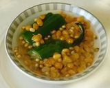A picture of step 4 of Lima beans poricha koottu.