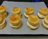 Foto del paso 2 de la receta Hojaldre con crema y coco