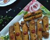 A picture of step 10 of Bharli Shevgyachya Shenganchi Bhaji (Stuffed Drumstick Fritters).