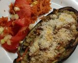 Foto del paso 6 de la receta: Berenjenas rellenas: quinoa y verduras para wok