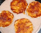 A picture of step 3 of Pizza Cups in Appam Pan.