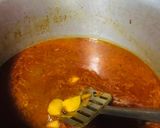 A picture of step 5 of Alu Tahari (Aloo rice).