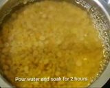 A picture of step 1 of Chana dal Vada.