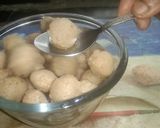 A picture of step 1 of Soya Nuggets Kofta.