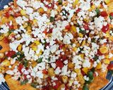A picture of step 5 of Cheese Vegetables Nachos.