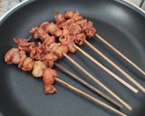 Foto langkah ke 6 dari resep Sate Taichan Kulit.