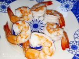 ข้าวต้มกุ้ง+เนื้อหอยลายปรุงรส