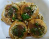 A picture of step 9 of Baked mini khasta kachoris & chaat.