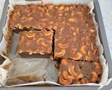 A picture of step 3 of Toffee Cake.