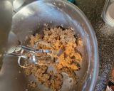 A picture of step 2 of White chocolate pecan cookies.