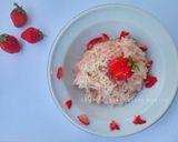Foto langkah ke 9 dari resep Risotto Stroberi Italia (Risotto alle Fragole).