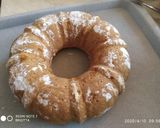 Gluténmentes, tojásmentes almás kuglóf recept fázis 3 fotója