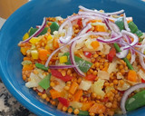 Foto del paso 4 de la receta: Ensalada de lentejas y verdura