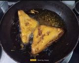 A picture of step 9 of Bread Pakoda.