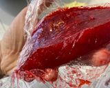 Фото кроку 4 до Бенто тортик з полуничним конфі.