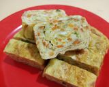 Foto langkah ke 5 dari resep Telur Gulung Korea.