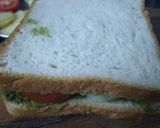 A picture of step 3 of Vegetable sandwich.