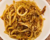 A picture of step 4 of Stir-Fried Udon Noodles.