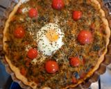 Foto del paso 11 de la receta: Tarta de jamón, queso y cebolla de verdeo