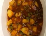 Foto del paso 3 de la receta: Papas con nopales en chile guajillo