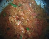 A picture of step 4 of Gobhi kofta curry.