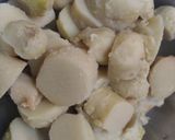 बेसन वाली अरबी की सब्जी (besan wali arbi ki sabzi recipe in Hindi) रेसिपी चरण 2 फोटो