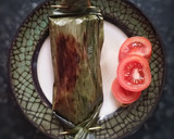 Foto langkah ke 5 dari resep Pepes ikan salmon bumbu kuning.