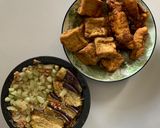 Foto langkah ke 5 dari resep Pecel Kacang Timun dan Terong.
