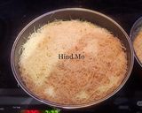 A picture of step 4 of Nut-Filled Kunafa.