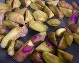 Hình bước làm 5 của món Cà Tím xào Trứng hành tỏi