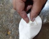 A picture of step 6 of Nikah Themed Cake.