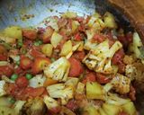 A picture of step 4 of Mixed Vegetable.