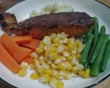Foto langkah ke 7 dari resep Salmon teriyaki.