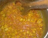 A picture of step 6 of Besan ke gatte ki sabji.