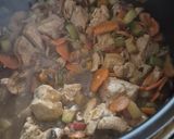 Une image de l'étape 3 de Sauté de porc teriyaki aux légumes au Cookeo infinity.