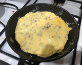 Foto del paso 5 de la receta: Tortilla de jamón
