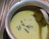 A picture of step 7 of Gujarat Kadi and khichadi.