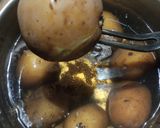 A picture of step 3 of Smashed Potatoes.