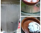 A picture of step 2 of Date milky  shake.