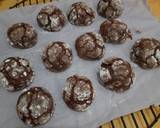 Crincle Brownie Cookies langkah memasak 4 foto