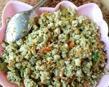 Foto langkah ke 6 dari resep Orak arik dada ayam untuk diet, rendah kalori, no oil.