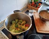 Foto del paso 2 de la receta: Garbanzos con brócoli