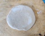 A picture of step 3 of Aloo Paratha..