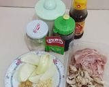 Foto langkah ke 1 dari resep Gyudon #beef teriyaki & nasi.